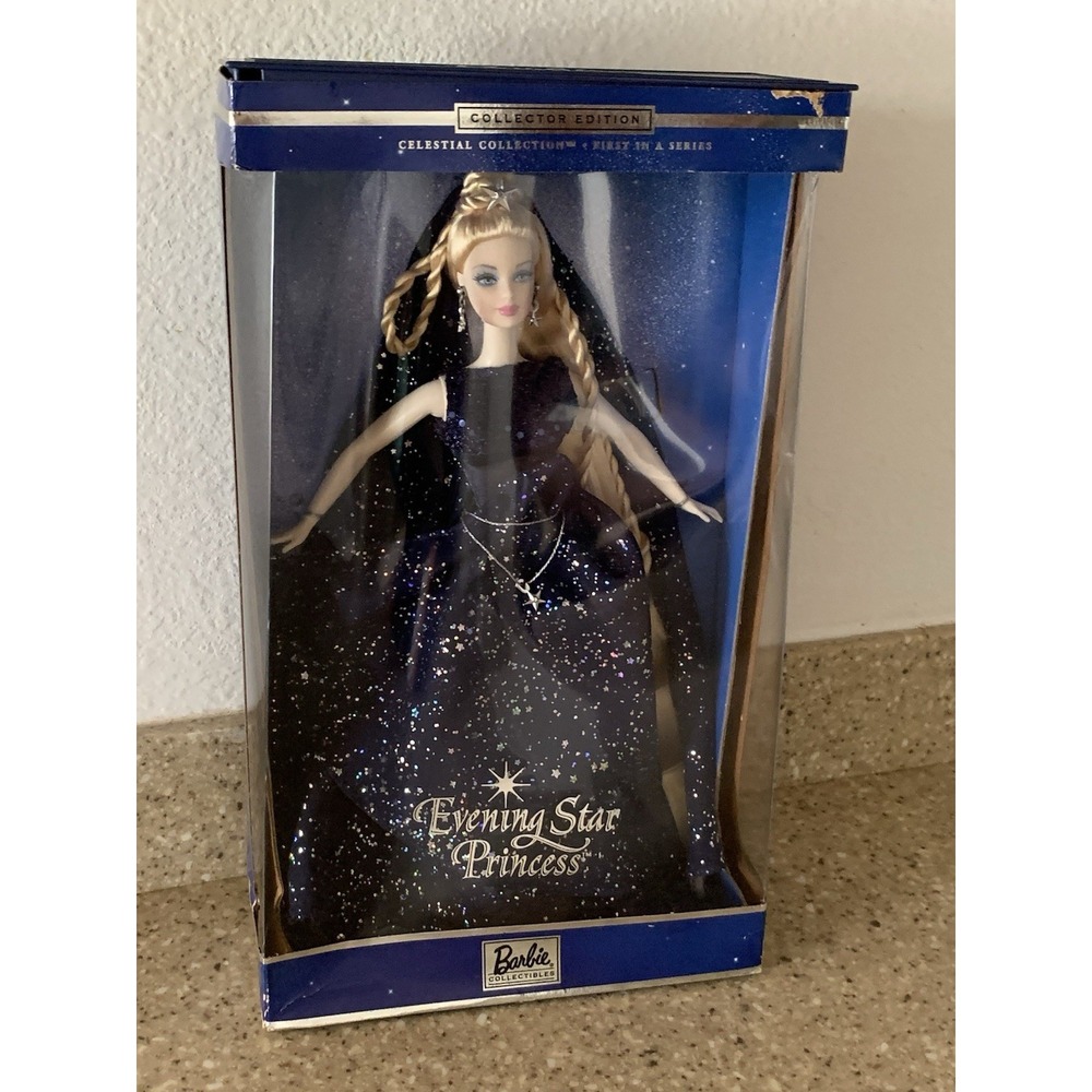 MATTEL BARBIE 2000 CELESTIAL COLLECTION EVENING STAR PRINCESS #27690 NEW IN BOX